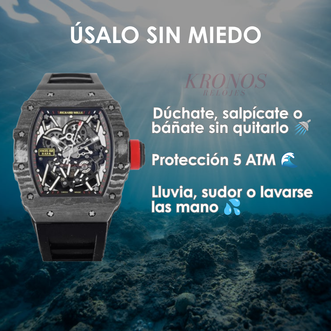 Rm035 Real Skeleton Dial Black - Authentic Movement