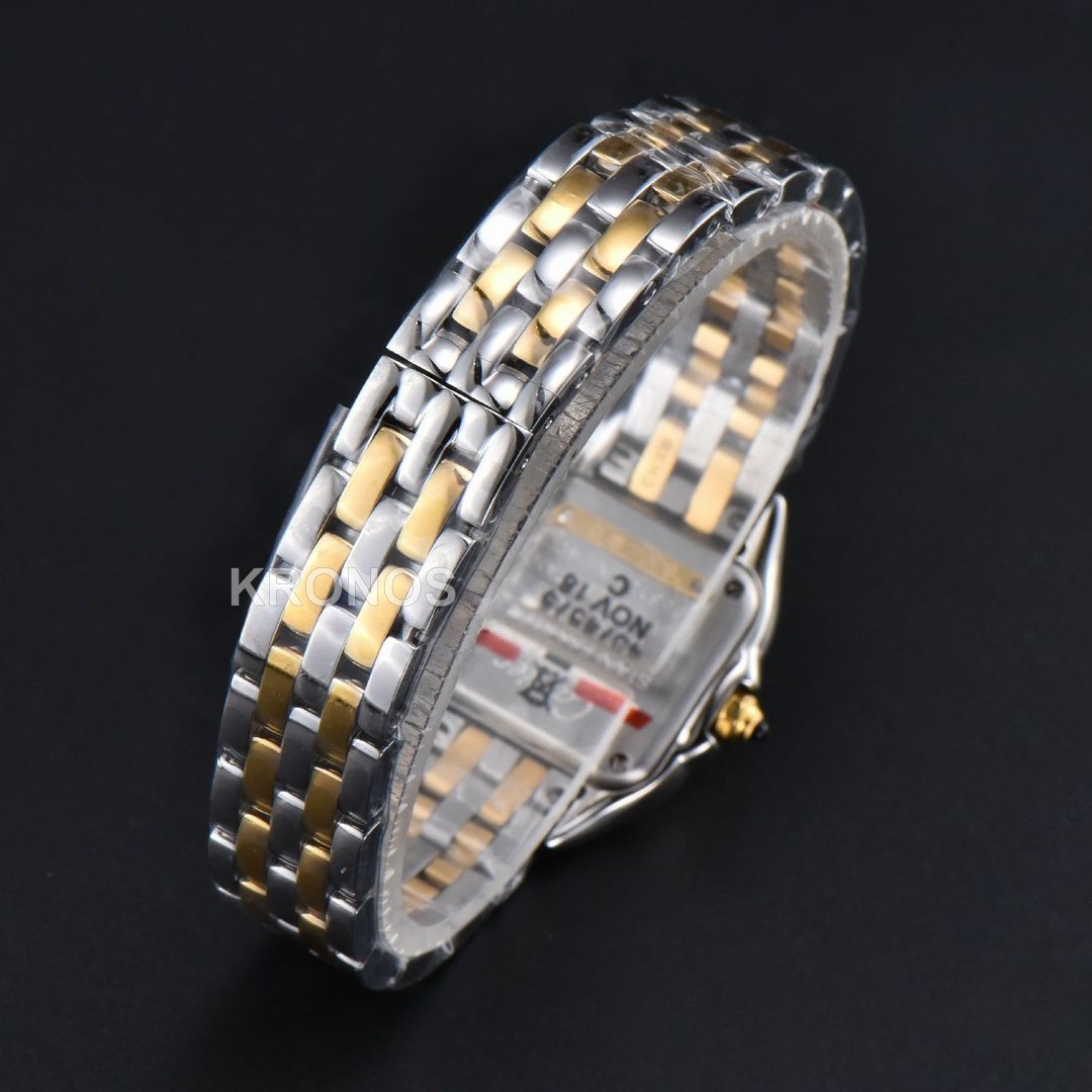 Panthère Secrète Ladies 22mm SSYG White Dial - Authentic Movement