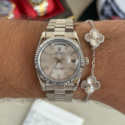 VC Bracelet Silver Plated 925 Silver 18K Gold Plated