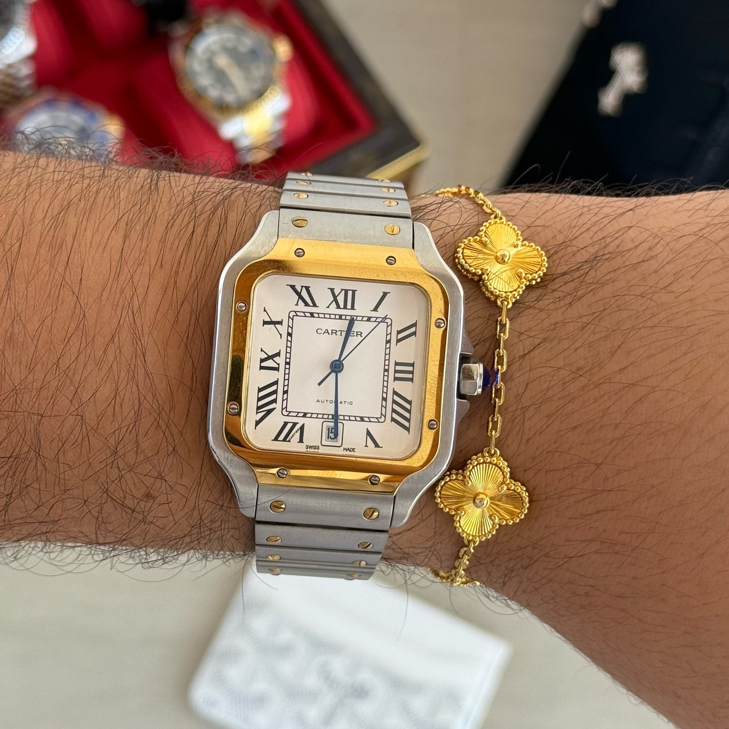 VC Gold Plated Bracelet 925 Silver 18K Gold Plated