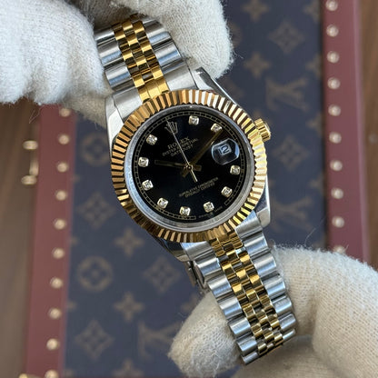 Datejust Oystersteel - Blue Dial Jubilee Type Rolex