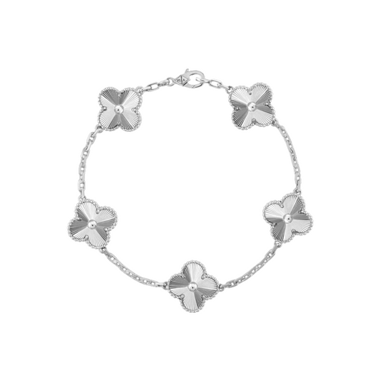 Silver VC Bracelet Steel Gold Plated 18K
