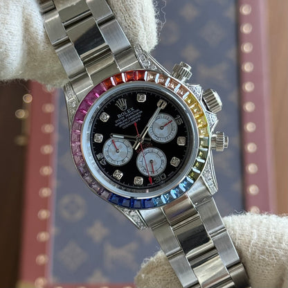Daytona "Rainbow" Special Edition Yellow Gold – Black Dial Oyster