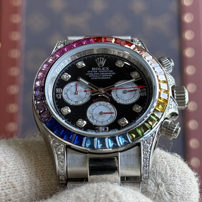 Daytona "Rainbow" Special Edition Yellow Gold – Black Dial Oyster