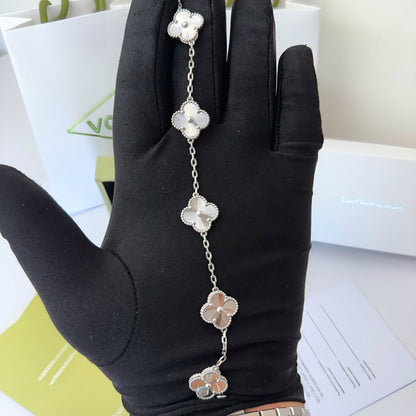 Silver VC Bracelet Steel Gold Plated 18K