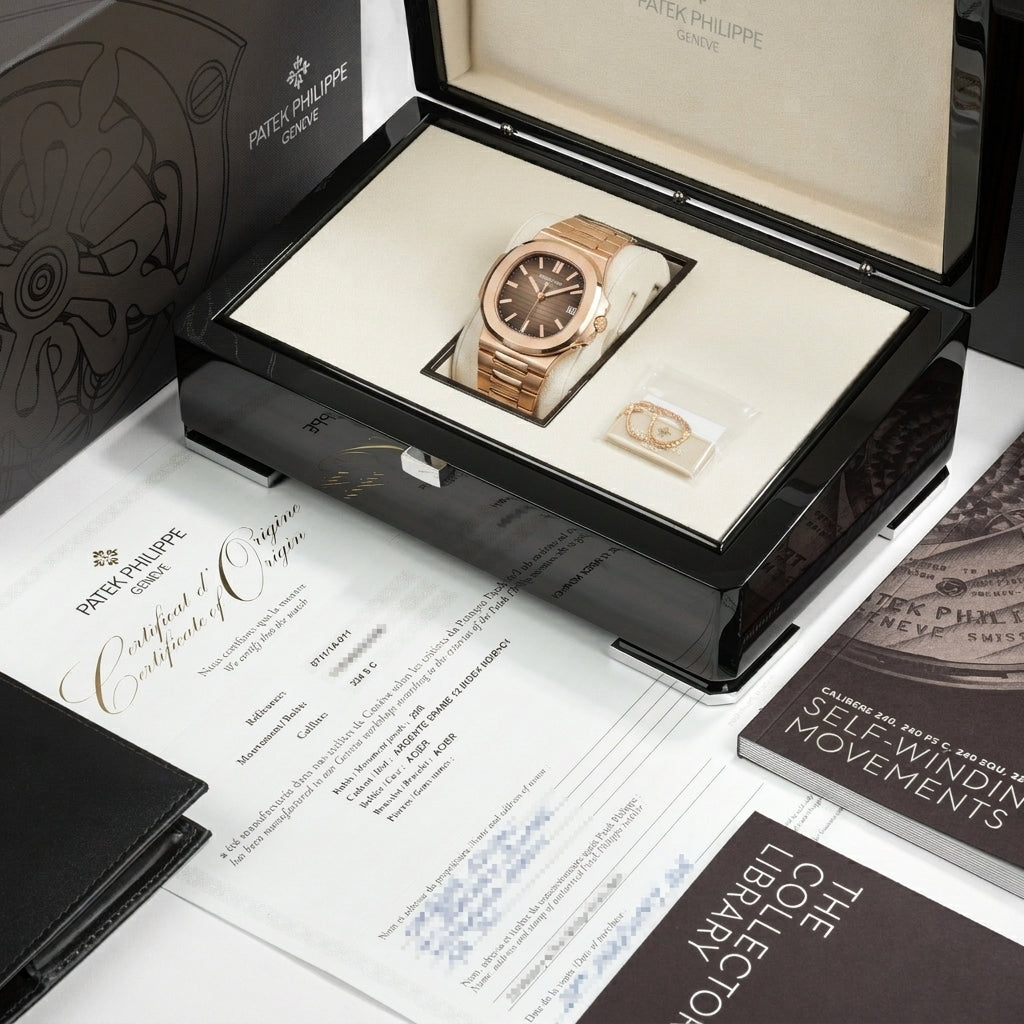 Nautilus Rose Gold – Chocolate Dial Patek Type