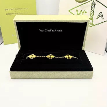 Gold VC Bracelet Steel 18K Gold Plated