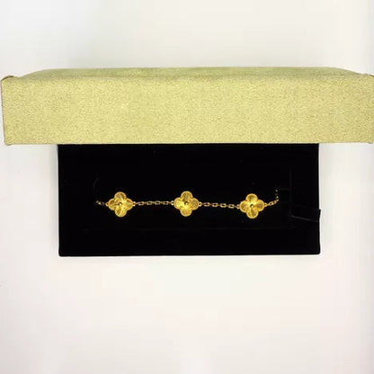 Gold VC Bracelet Steel 18K Gold Plated