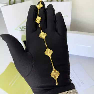 Gold VC Bracelet Steel 18K Gold Plated
