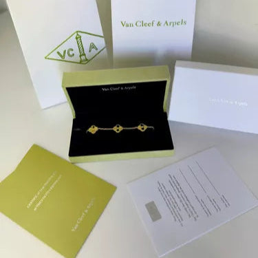Gold VC Bracelet Steel 18K Gold Plated