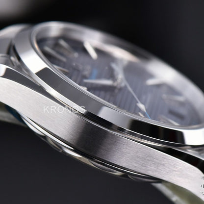 Aqua Terra 150m 41mm Dark Blue Dial Silver Hand Silver - Authentic Movement