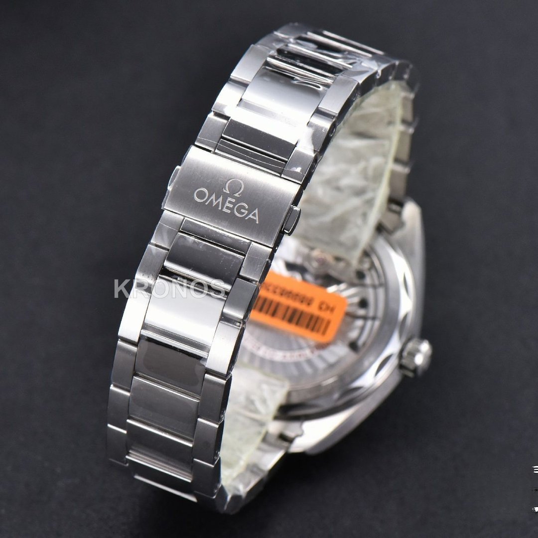 Aqua Terra 150m 41mm Dark Blue Dial Silver Hand Silver - Authentic Movement