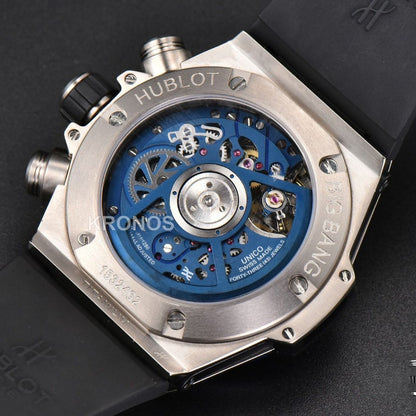 Big Bang Unico 45mm Skeleton Dial Black A1280 - Authentic Movement