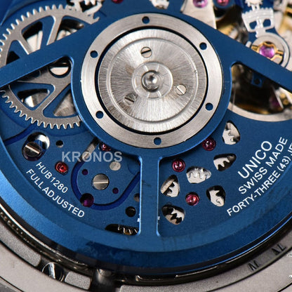 Big Bang Unico 45mm Skeleton Dial Black A1280 - Authentic Movement