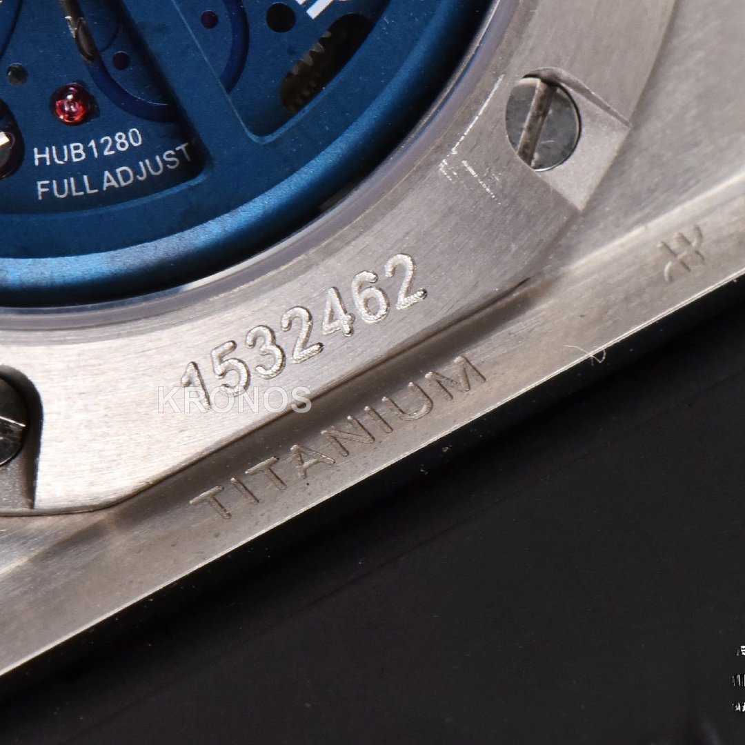 Big Bang Unico 45mm Skeleton Dial Black A1280 - Authentic Movement