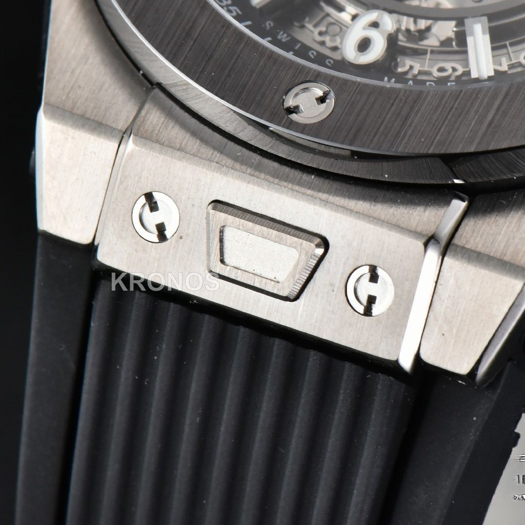 Big Bang Unico 45mm Skeleton Dial Ceramic Black A1280 - Authentic Movement