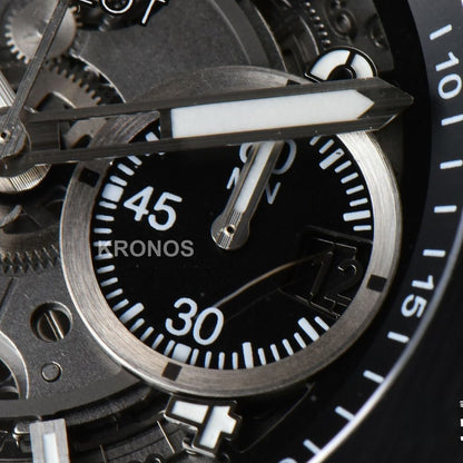 Big Bang Unico 45mm Skeleton Dial Ceramic Black - Authentic Movement