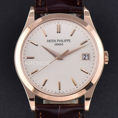 Calatrava 38mm Ivory Dial Brown - Authentic Movement