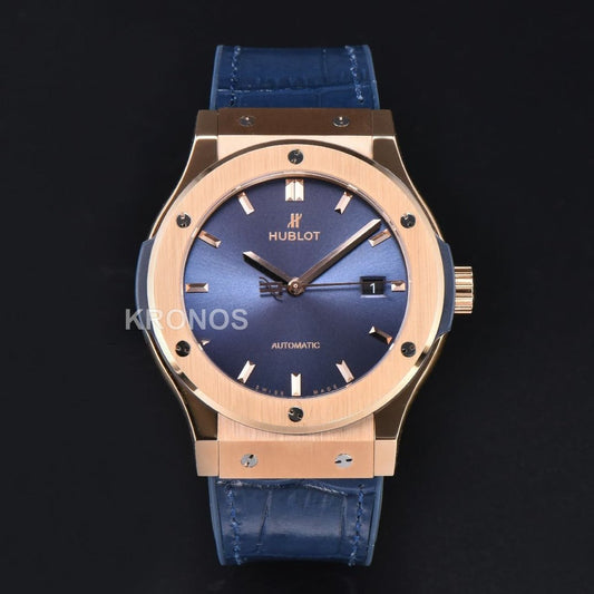 Classic Fusion 42mm Jj+f Blue Dial Blue - Authentic Movement