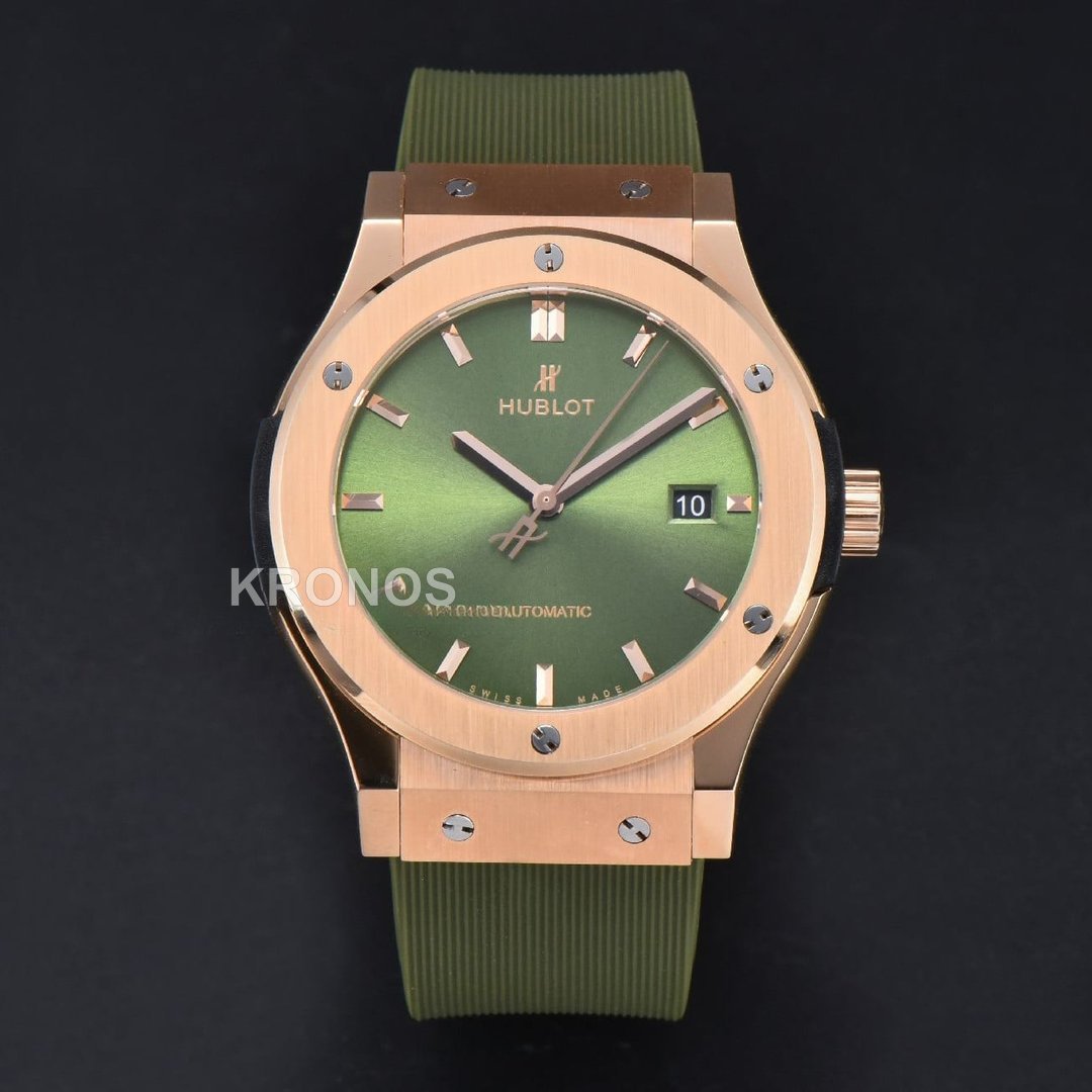 Classic Fusion 42mm Jj+f Green Dial Green - Authentic Movement