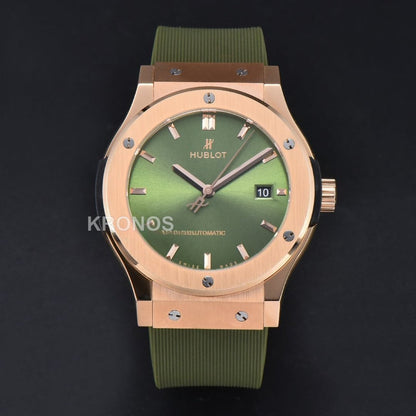 Classic Fusion 42mm Jj+f Green Dial Green - Authentic Movement