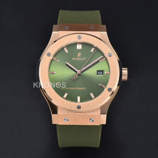 Classic Fusion 42mm Jj+f Green Dial Green - Authentic Movement