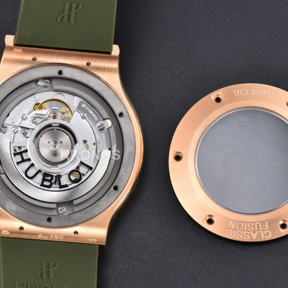 Classic Fusion 42mm Jj+f Green Dial Green - Authentic Movement