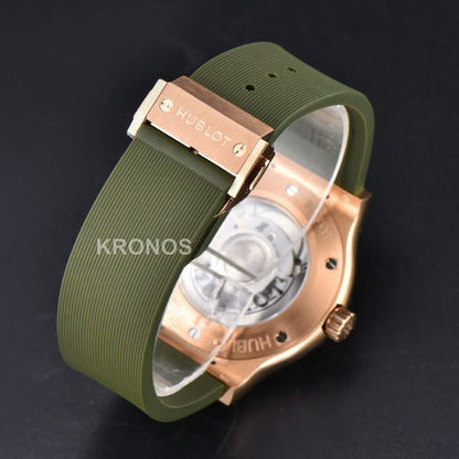 Classic Fusion 42mm Jj+f Green Dial Green - Authentic Movement