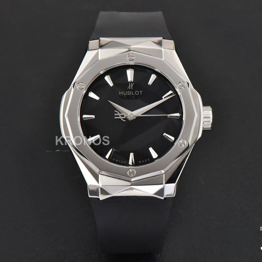 Classic Fusion Orlinski 40mm Black Dial Black - Authentic Movement
