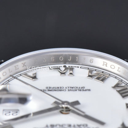 Datejust 36mm White Dial Roman Marker - Authentic Movement