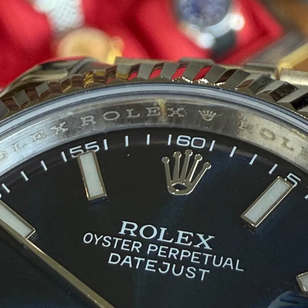 Correa Jubilee Oystersteel del Datejust azul de Kronos Relojes