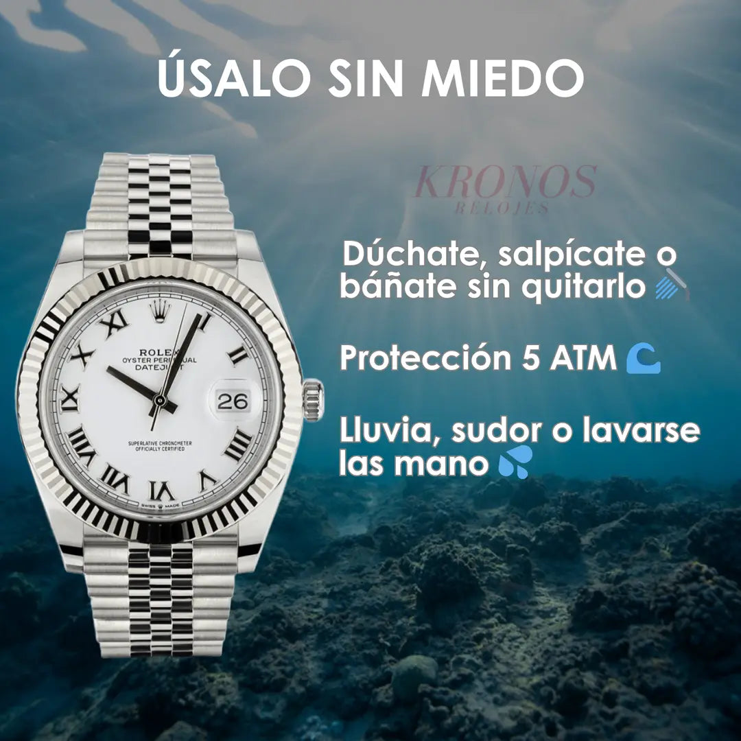 Reloj Datejust estilo AAA maquinaria auténtica Kronos Relojes