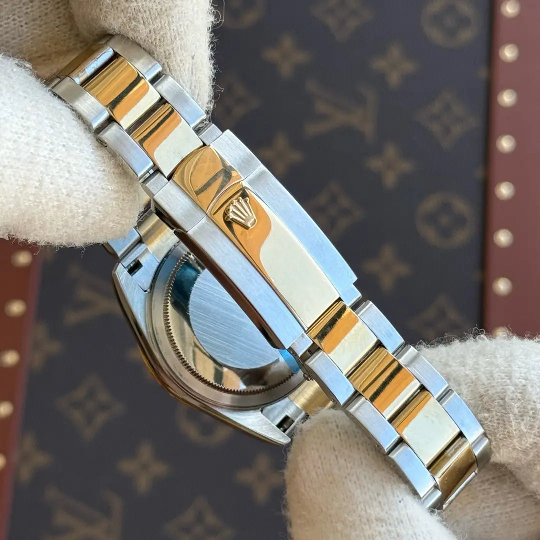 Reloj de lujo accesible Datejust Rolesor Kronos - Correa Oyster