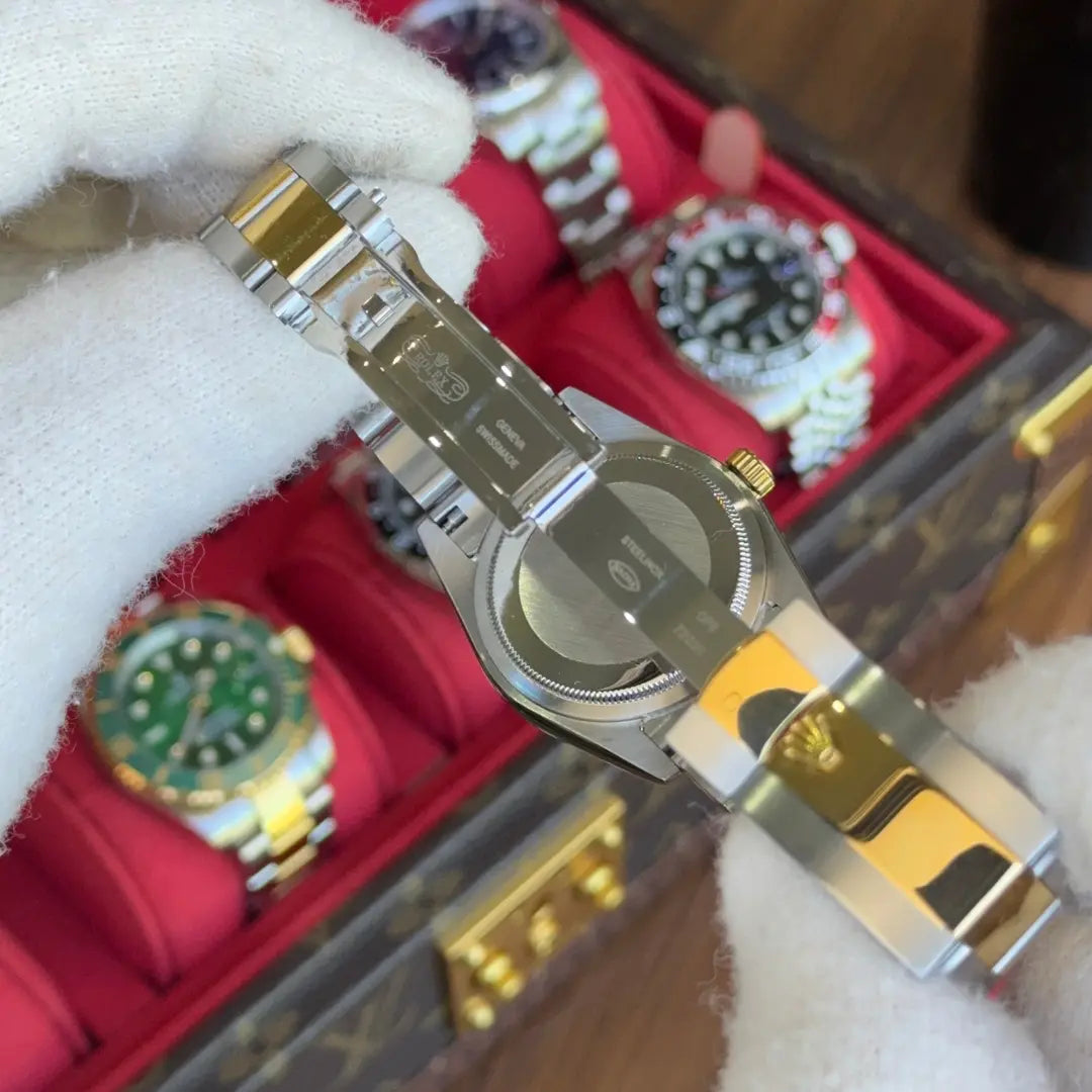 Datejust Oyster correa de metal Kronos - Cierre seguro