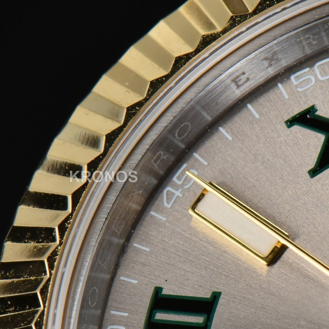 Datejust 41mm Gray Wimbledon Dial - Authentic Movement