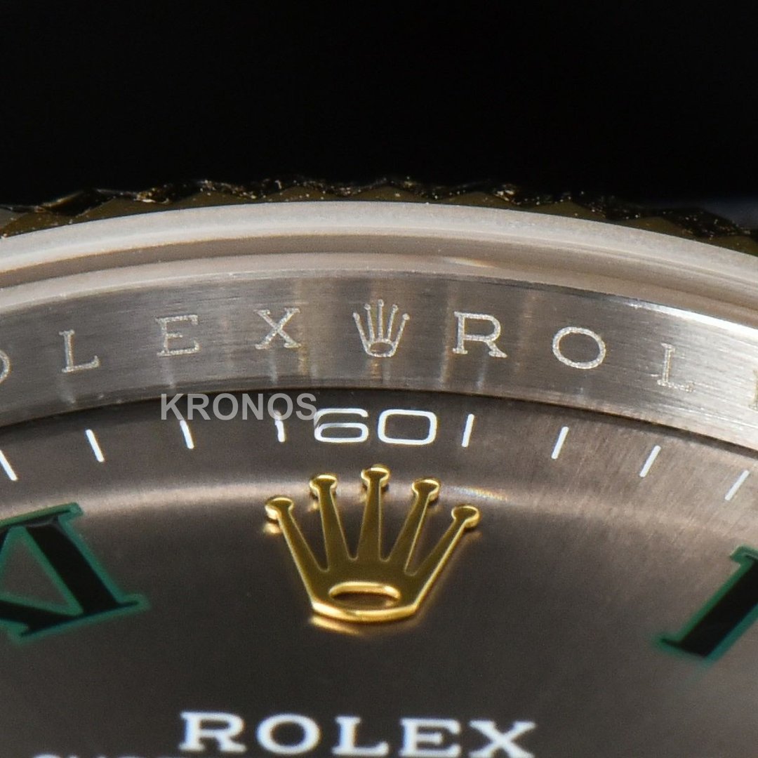Datejust 41mm Gray Wimbledon Dial - Authentic Movement