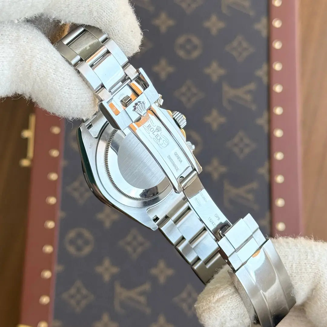 Daytona Oystersteel maquinaria auténtica Tiffany azul Kronos Relojes premium