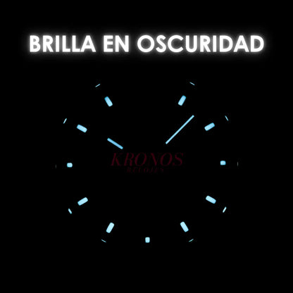 Reloj deportivo de lujo Daytona Oyster acero Tiffany Kronos Relojes México
