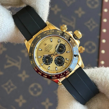 Daytona Pikachu oro amarillo Oysterflex estilo premium Kronos