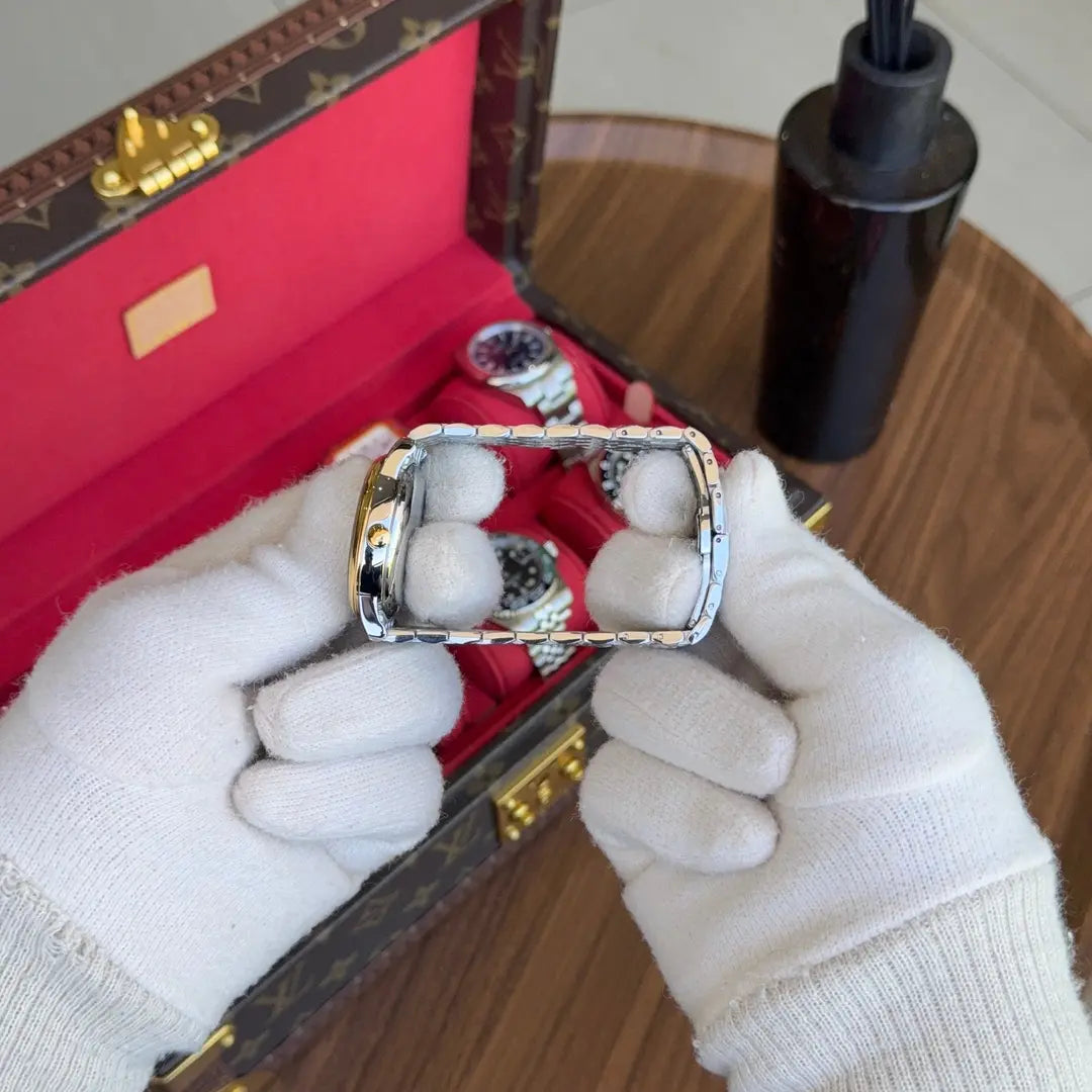 Esfera blanca con índices De Ville Prestige - Kronos Relojes lujo