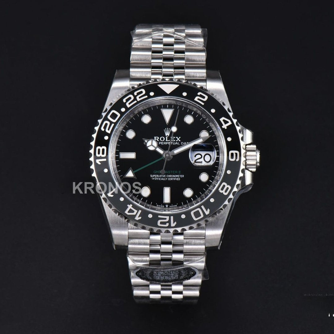 GMT Master II 40mm Black-gray Black Dial - Authentic Movement