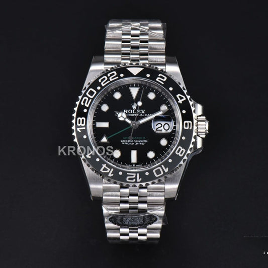 GMT Master II 40mm Black-gray Black Dial - Authentic Movement
