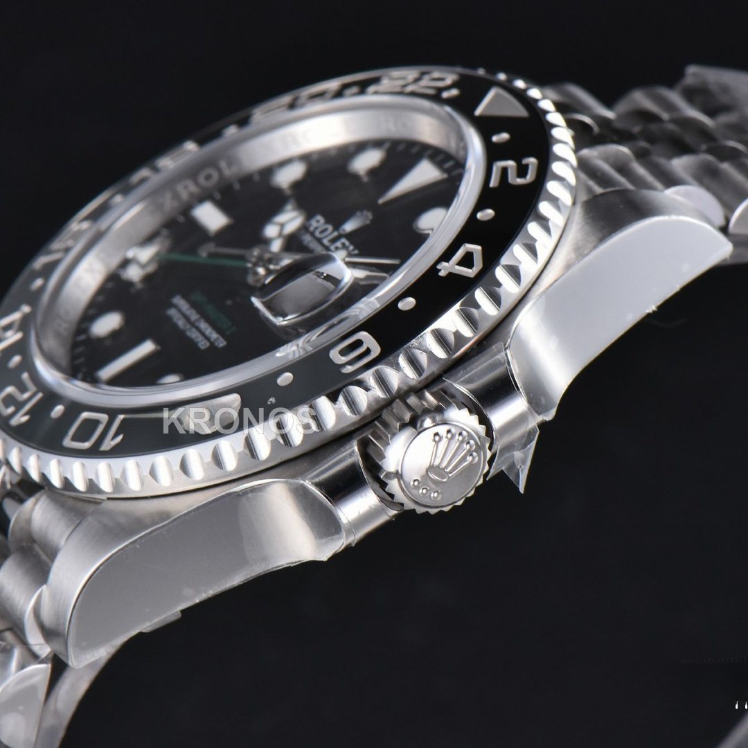 GMT Master II 40mm Black-gray Black Dial - Authentic Movement
