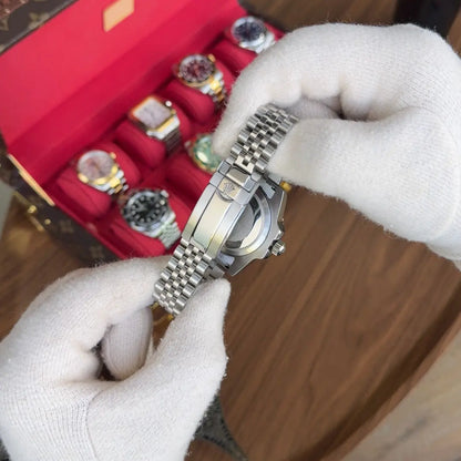 Reloj inspirado GMT-Master II Batgirl maquinaria auténtica Kronos