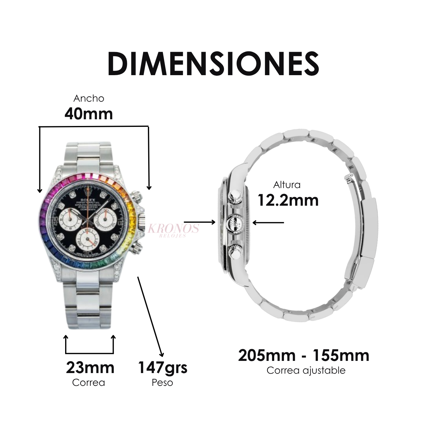 Daytona "Rainbow" Special Edition Yellow Gold – Black Dial Oyster