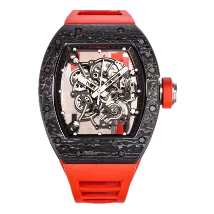 Rm035 Real Skeleton Dial Red - Authentic Movement