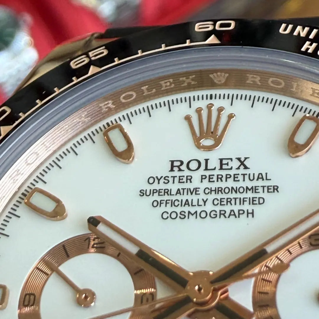 Daytona Everose – White Dial Oysterflex