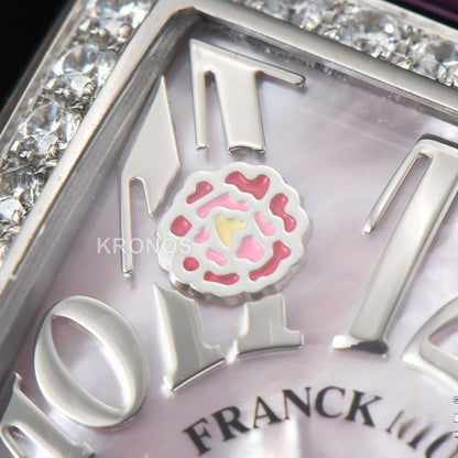 Long Island Ladies 26mm Diamond MOP Dial Purple Swiss - Authentic Movement