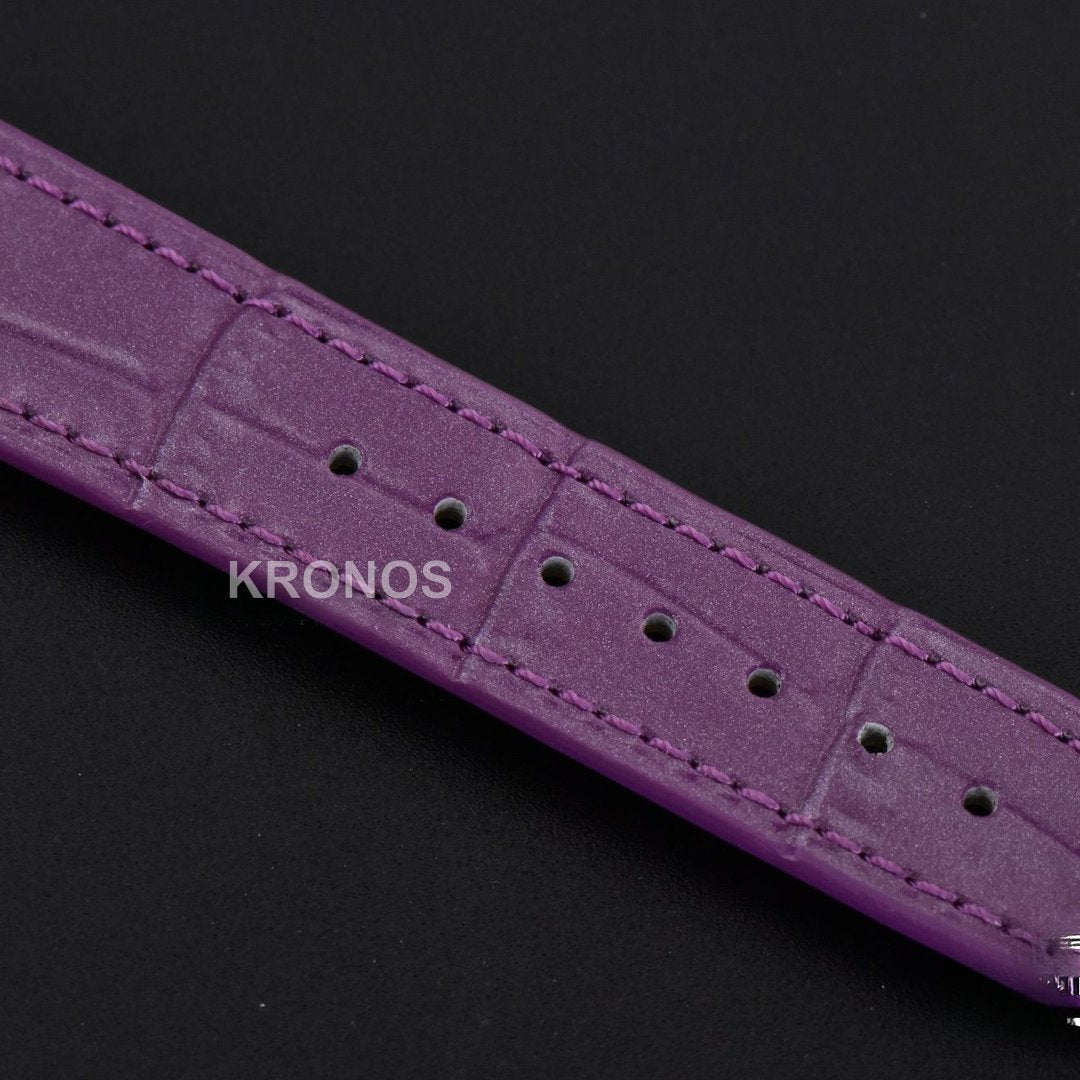 Long Island Ladies 26mm Diamond MOP Dial Purple Swiss - Authentic Movement