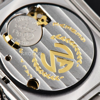 Long Island Ladies 26mm Diamond Dial Red Swiss - Authentic Movement